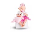 Ficha técnica e caractérísticas do produto Boneca Bebezinho Real Pink - Roma