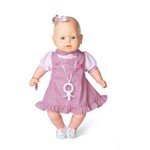 Ficha técnica e caractérísticas do produto Boneca Bebezinho Vestido Rosa - Estrela