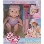 Ficha técnica e caractérísticas do produto Boneca Betsy Doll - um Dia na Praia Rosa - Candide