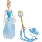Ficha técnica e caractérísticas do produto Boneca Cinderela Princesas Disney com Tiara - Mattel