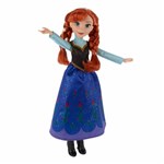 Ficha técnica e caractérísticas do produto Boneca Clássica Anna Princesas da Disney Frozen Hasbro