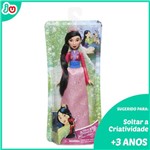 Ficha técnica e caractérísticas do produto Boneca Clássica Disney Princesas Mulan Hasbro Royal Shimmer