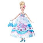 Ficha técnica e caractérísticas do produto Boneca com Acessórios - Princesas Disney - Lindos Vestidos - Cinderela - Hasbro
