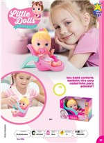 Ficha técnica e caractérísticas do produto Boneca com Bebê Conforto Little Dolls - Divertoys
