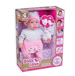 Ficha técnica e caractérísticas do produto Boneca Cotiplas Dolls With Love Reborn - 2407