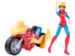 Ficha técnica e caractérísticas do produto Boneca DC Super Hero Girls Supergirl e Veículo - Mattel