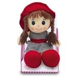 Ficha técnica e caractérísticas do produto Boneca de Pano 30cm - Vermelho - Unik Toys