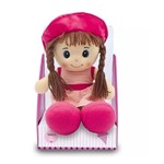 Ficha técnica e caractérísticas do produto Boneca de Pano 40cm Unik Toys Rosa
