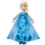 Ficha técnica e caractérísticas do produto Boneca de Pelúcia - Frozen - Elsa - 50cm - Long Jump