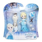 Ficha técnica e caractérísticas do produto Boneca Disney Frozen Mini Boneca e Amigo ELSA OLAF Hasbro B5185/5186