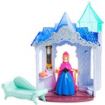 Ficha técnica e caractérísticas do produto Boneca Disney Frozen Mini Castelo com Anna - Mattel