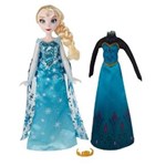 Ficha técnica e caractérísticas do produto Boneca Disney Frozen - Vestidos Reais - Elsa B5170 - Hasbro