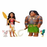 Ficha técnica e caractérísticas do produto Boneca Disney Princesa Moana & Maui – 27Cm - Hasbro