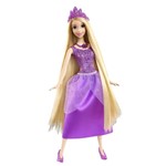 Ficha técnica e caractérísticas do produto Boneca Disney Princesas Brilhantes Rapunzel - Mattel - Princesas Disney