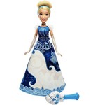 Ficha técnica e caractérísticas do produto Boneca Disney Princesas Vestido Mágico Cinderela - Hasbro