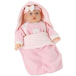 Ficha técnica e caractérísticas do produto Boneca Dorme Bebê Rosa - Roma Brinquedos