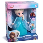 Ficha técnica e caractérísticas do produto Boneca Eletrônica Disney Frozen Elsa Elka Brinquedos