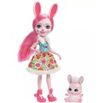 Ficha técnica e caractérísticas do produto Boneca Enchantimals Articulada Bree Bunny - DVH87 - Mattel