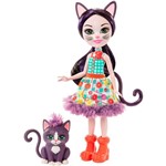 Ficha técnica e caractérísticas do produto Boneca Enchantimals Ciesta Cat e Climber - Mattel