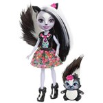 Ficha técnica e caractérísticas do produto Boneca Fashion e Pet - Enchantimals - Sage Skunk - Mattel Mattel