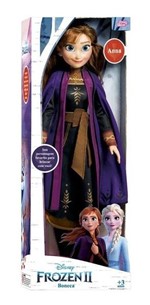 Ficha técnica e caractérísticas do produto Boneca Frozen 2 Anna 55cm Disney Original - Elsa - Novabrink