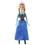 Ficha técnica e caractérísticas do produto Boneca Frozen Anna Brilhante - Mattel