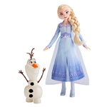 Ficha técnica e caractérísticas do produto Boneca Frozen 2 Disney Elsa E Olaf - E8751/e8762 - Hasbro