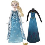 Ficha técnica e caractérísticas do produto Boneca Frozen Disney Vestido Real B5169 Elsa - Hasbro