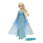 Ficha técnica e caractérísticas do produto Boneca Frozen Vestido Mágico Elsa - Hasbro