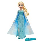 Ficha técnica e caractérísticas do produto Boneca Hasbro Disney Frozen Princesa Elsa Vestido Mágico