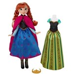Ficha técnica e caractérísticas do produto Boneca Hasbro Frozen Vestidos Reais Anna