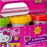 Ficha técnica e caractérísticas do produto Boneca Hello Kitty com 6 Potes Grande de Massinha - Sunny