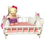 Ficha técnica e caractérísticas do produto Boneca Hello Kitty Hora Nanar Bercinho Berço - Baby Brink