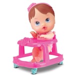 Ficha técnica e caractérísticas do produto Boneca Little Dolls Andador - Divertoys - Diver Toys