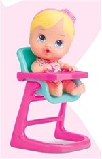 Ficha técnica e caractérísticas do produto Boneca Little Dolls Cadeirao Divertoys 8012