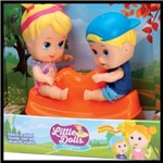 Ficha técnica e caractérísticas do produto Boneca Little Dolls Playground Gangorra - Diver Toys