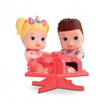 Ficha técnica e caractérísticas do produto Boneca Little Dolls Playground Gira Gira Diver Toys