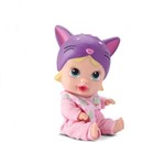 Ficha técnica e caractérísticas do produto Boneca Bebê Little Dolls Alive Soninho Faz Xixi - Gatinha - Divertoys