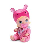 Ficha técnica e caractérísticas do produto Boneca Little Dolls Soninho Faz Xixi Hipopótamo 8019 - Divertoys