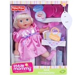 Ficha técnica e caractérísticas do produto Boneca Little Mommy - Bebê Aniversário - Mattel - Little Mommy