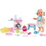 Ficha técnica e caractérísticas do produto Boneca Little MOMMY Hora Comer Lavar - Mattel