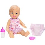 Ficha técnica e caractérísticas do produto Boneca Little Mommy Mattel Bebê Faz Xixi