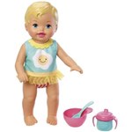 Ficha técnica e caractérísticas do produto Boneca Little Mommy Mattel Momentos do Bebê - Café da Manhã