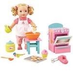Ficha técnica e caractérísticas do produto Boneca Little Mommy Mattel Pequena Chef DLB57