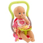 Ficha técnica e caractérísticas do produto Boneca Little Mommy Mattel Primeiro Lanchinho