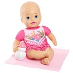 Ficha técnica e caractérísticas do produto Boneca Little Mommy - Recém Nascida Rosa - Mattel