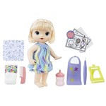 Ficha técnica e caractérísticas do produto Boneca Loira Baby Alive Pequena Artista Hasbro C0960