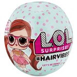 Ficha técnica e caractérísticas do produto Boneca Lol Surprise Hair Vibes 15 Surpresas Candide