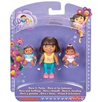 Ficha técnica e caractérísticas do produto Boneca Mattel Dora a Aventureira 2 Figuras Dora e Gêmeos X7992/X7995