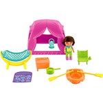 Ficha técnica e caractérísticas do produto Boneca Mattel Dora a Aventureira Playsets Aventura no Camping X3402/Y0330